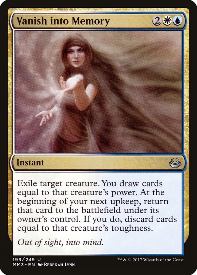 Vanish into Memory [Modern Masters 2017] | Deep Dive Games St. Marys