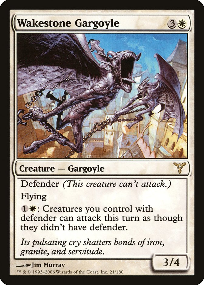 Wakestone Gargoyle [Dissension] | Deep Dive Games St. Marys