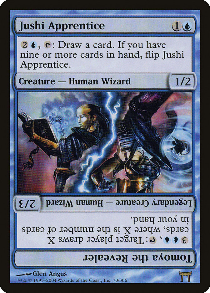 Jushi Apprentice // Tomoya the Revealer [Champions of Kamigawa] | Deep Dive Games St. Marys