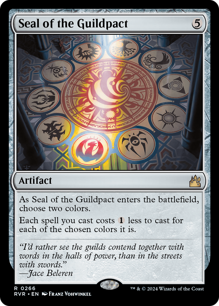 Seal of the Guildpact [Ravnica Remastered] | Deep Dive Games St. Marys