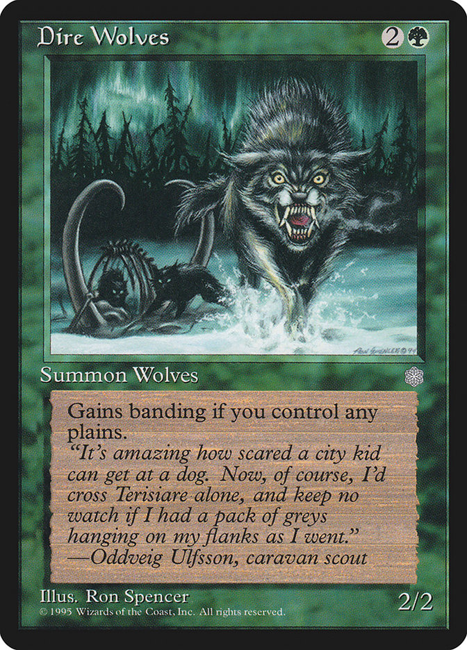 Dire Wolves [Ice Age] | Deep Dive Games St. Marys