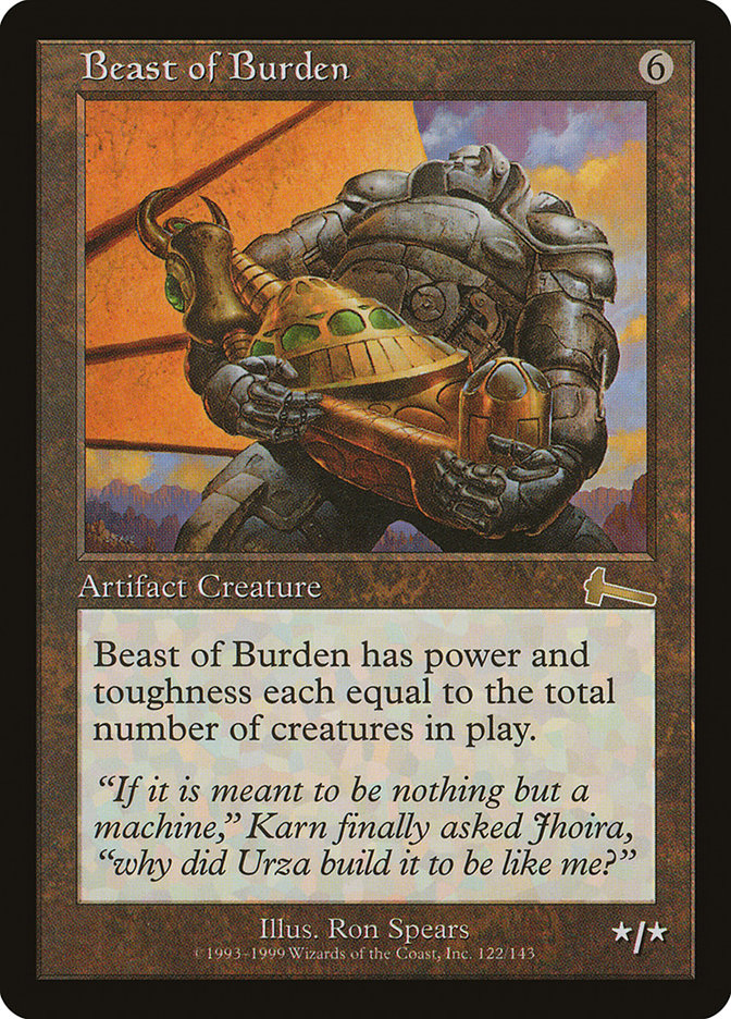 Beast of Burden [Urza's Legacy] | Deep Dive Games St. Marys