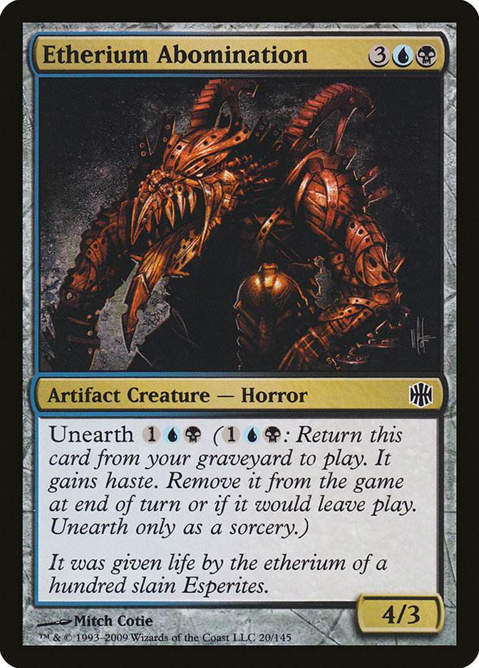 Etherium Abomination [Alara Reborn] | Deep Dive Games St. Marys