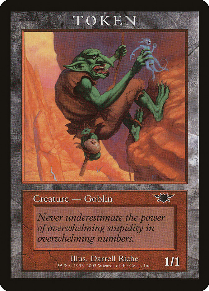 Goblin Token [Magic Player Rewards 2003] | Deep Dive Games St. Marys
