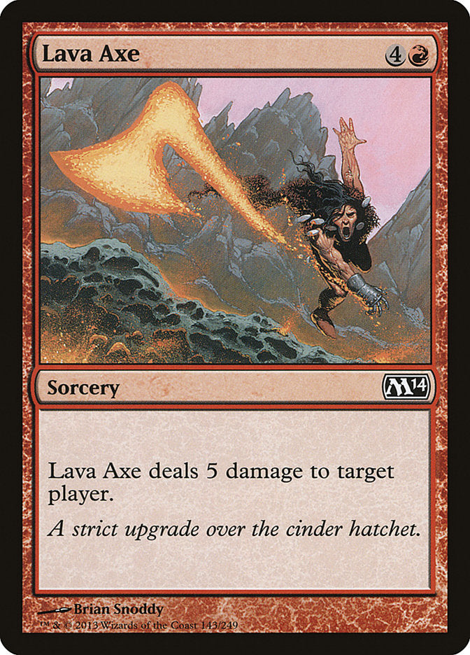 Lava Axe [Magic 2014] | Deep Dive Games St. Marys