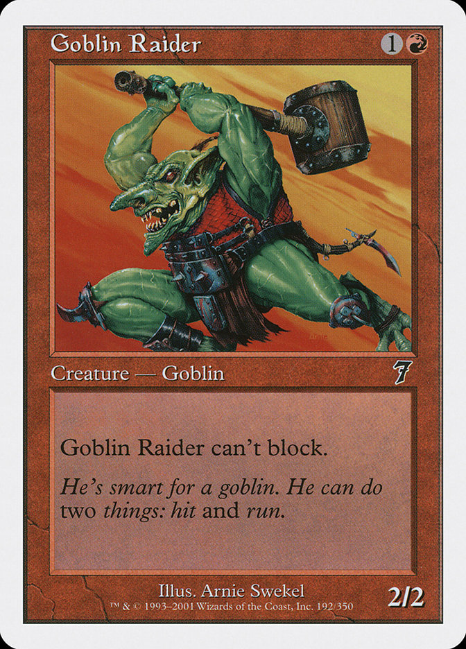 Goblin Raider [Seventh Edition] | Deep Dive Games St. Marys