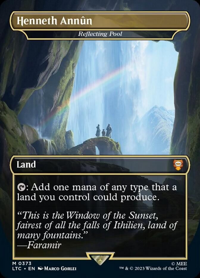 Reflecting Pool - Henneth Annun [The Lord of the Rings: Tales of Middle-Earth Commander] | Deep Dive Games St. Marys