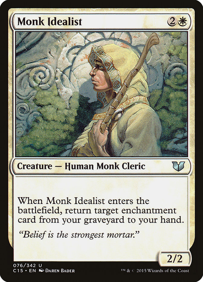 Monk Idealist [Commander 2015] | Deep Dive Games St. Marys