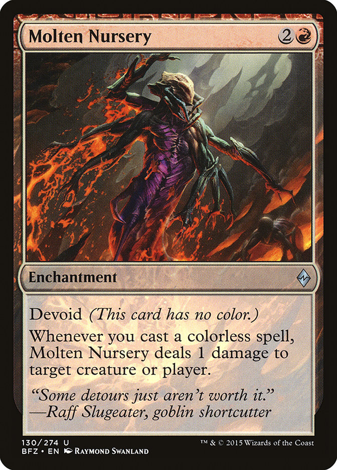 Molten Nursery [Battle for Zendikar] | Deep Dive Games St. Marys