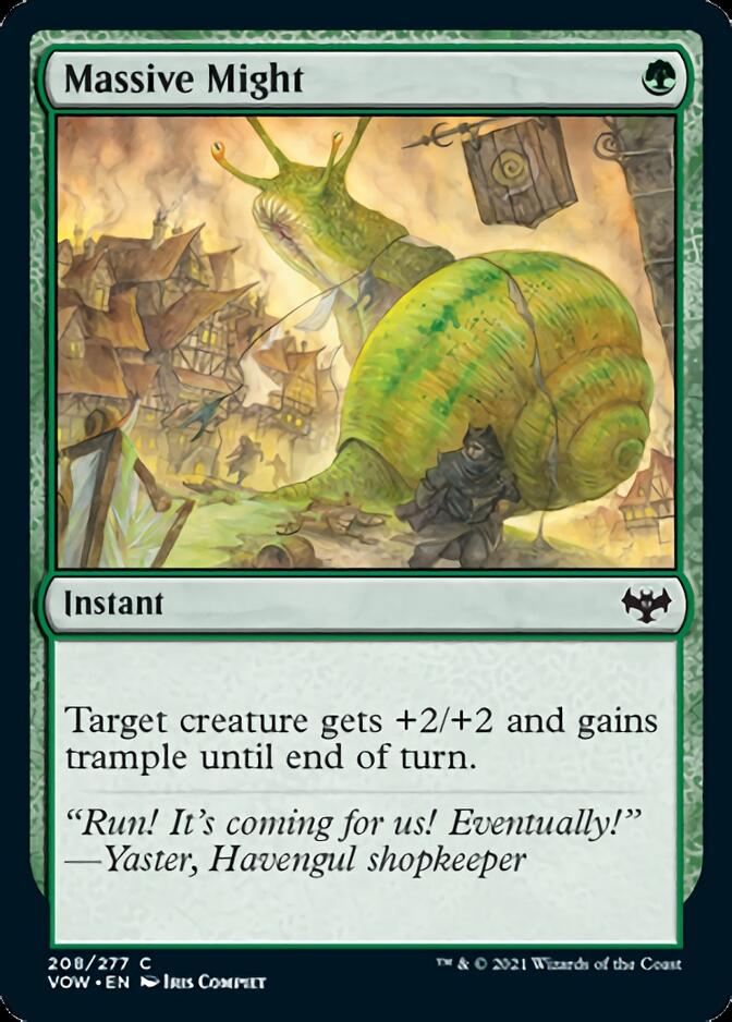 Massive Might [Innistrad: Crimson Vow] | Deep Dive Games St. Marys