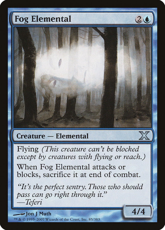 Fog Elemental [Tenth Edition] | Deep Dive Games St. Marys