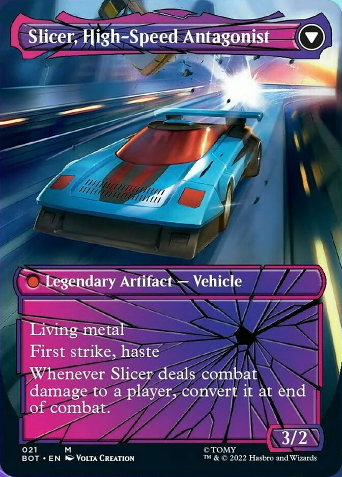Slicer, Hired Muscle // Slicer, High-Speed Antagonist (Shattered Glass) [Transformers] | Deep Dive Games St. Marys