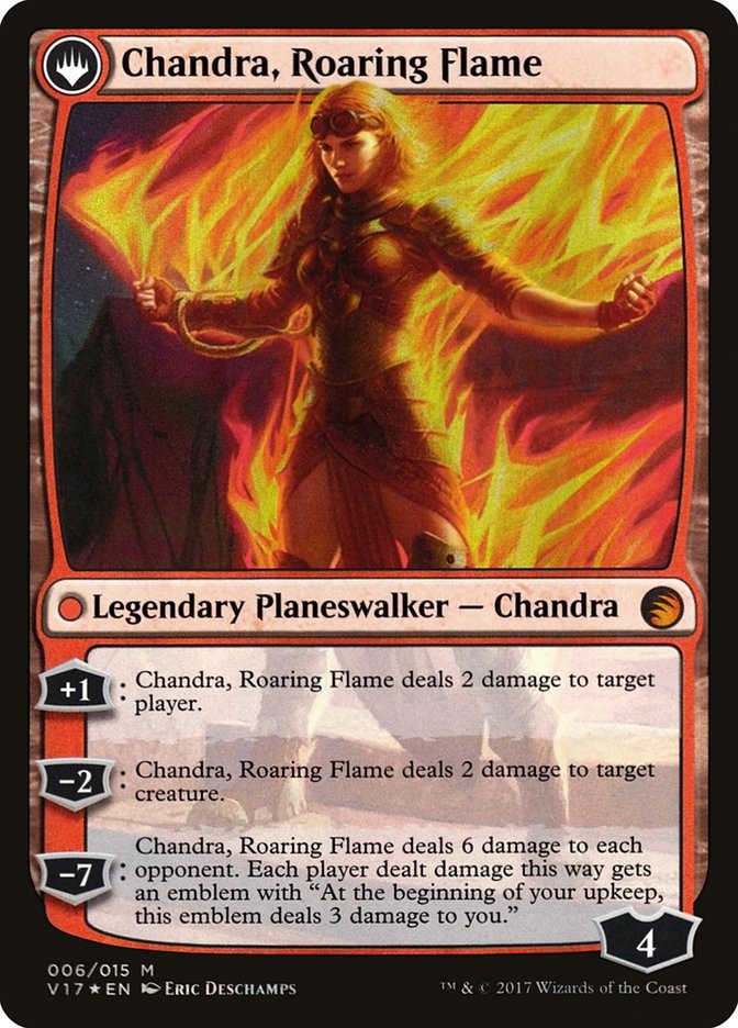 Chandra, Fire of Kaladesh // Chandra, Roaring Flame [From the Vault: Transform] | Deep Dive Games St. Marys