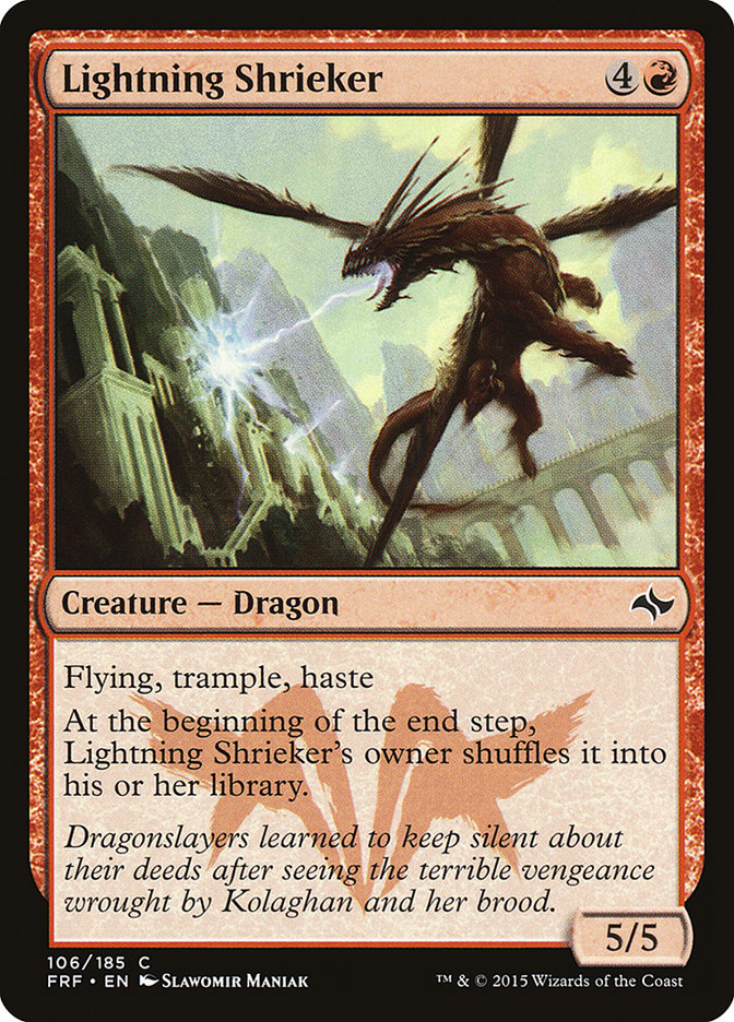 Lightning Shrieker [Fate Reforged] | Deep Dive Games St. Marys