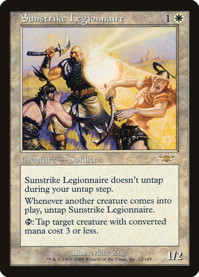 Sunstrike Legionnaire [Legions] | Deep Dive Games St. Marys