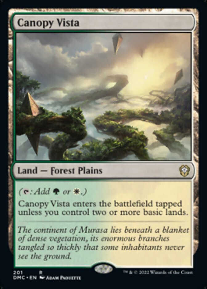 Canopy Vista [Dominaria United Commander] | Deep Dive Games St. Marys
