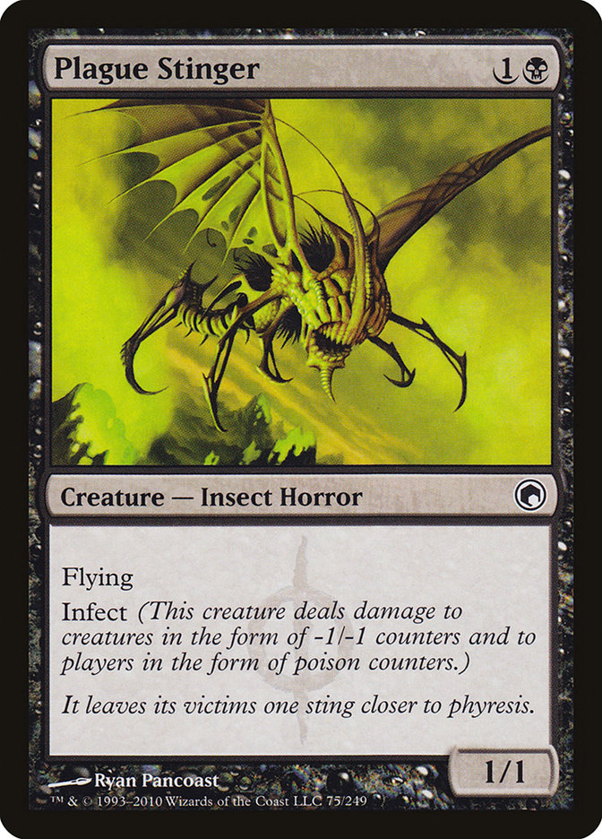 Plague Stinger [Scars of Mirrodin] | Deep Dive Games St. Marys