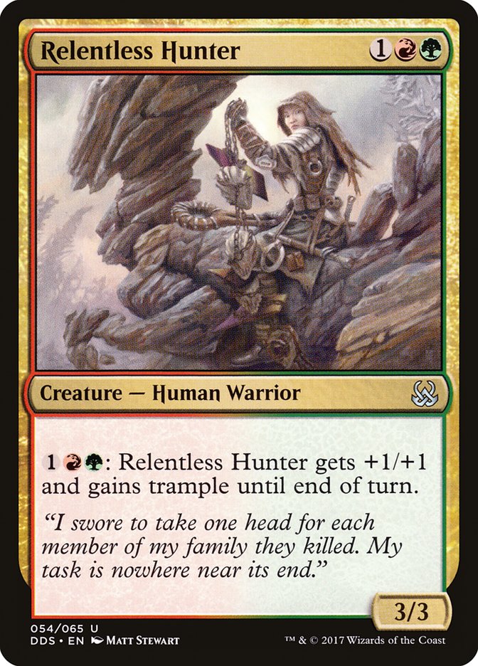 Relentless Hunter [Duel Decks: Mind vs. Might] | Deep Dive Games St. Marys
