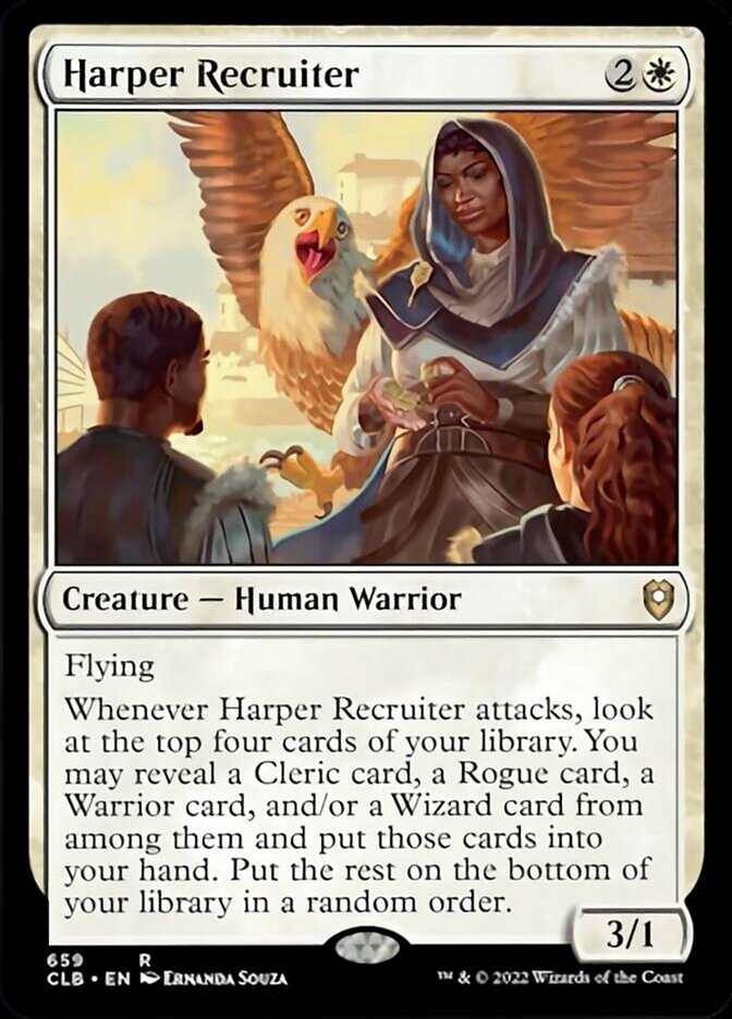 Harper Recruiter [Commander Legends: Battle for Baldur's Gate] | Deep Dive Games St. Marys