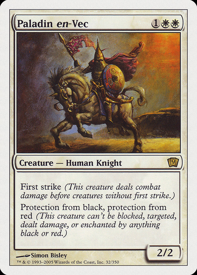 Paladin en-Vec [Ninth Edition] | Deep Dive Games St. Marys