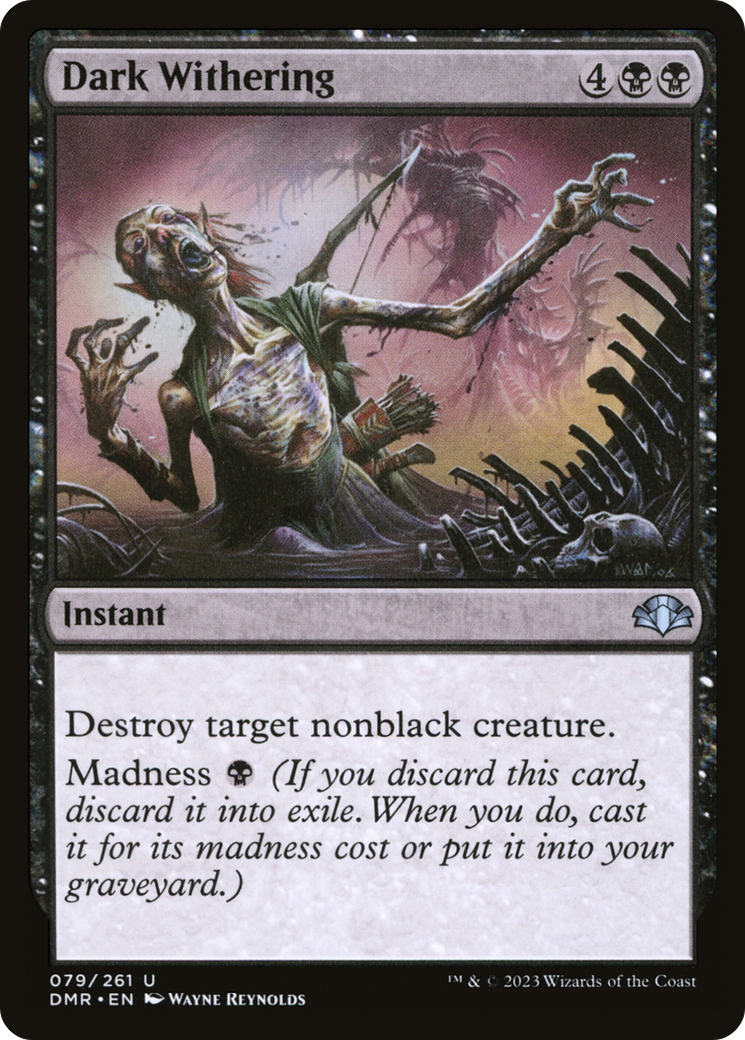 Dark Withering [Dominaria Remastered] | Deep Dive Games St. Marys