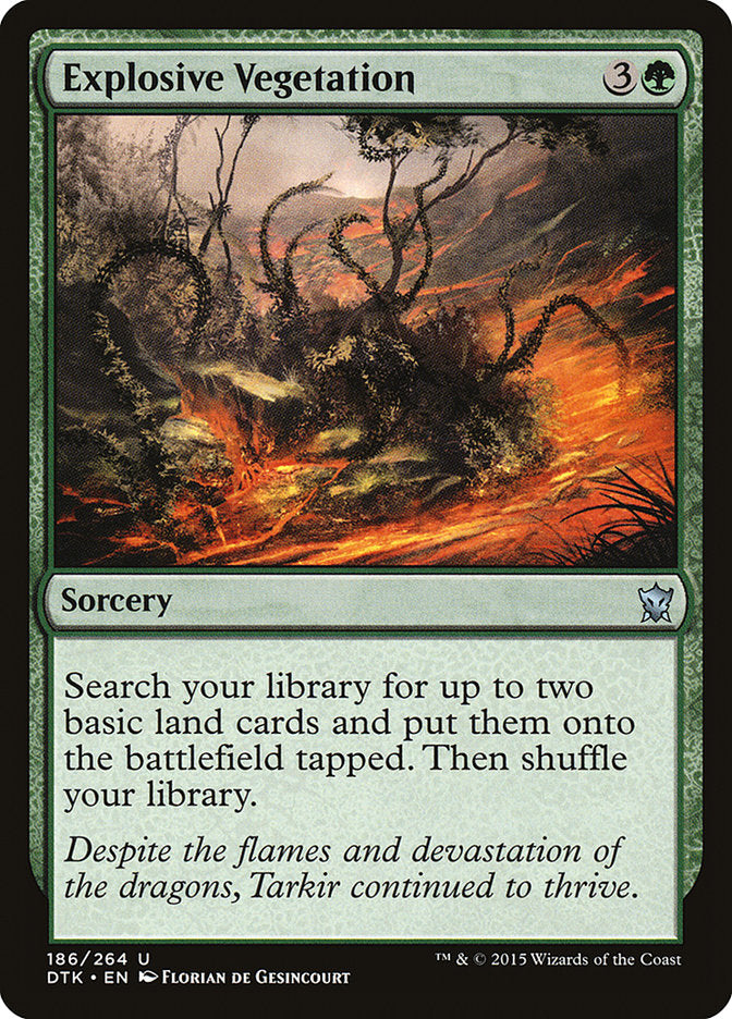 Explosive Vegetation [Dragons of Tarkir] | Deep Dive Games St. Marys