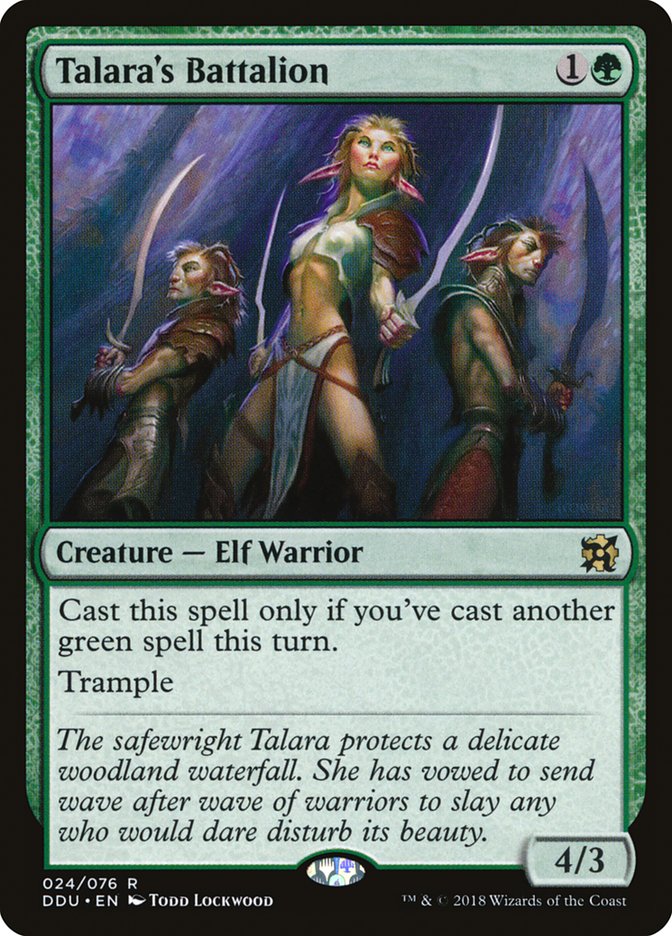 Talara's Battalion [Duel Decks: Elves vs. Inventors] | Deep Dive Games St. Marys