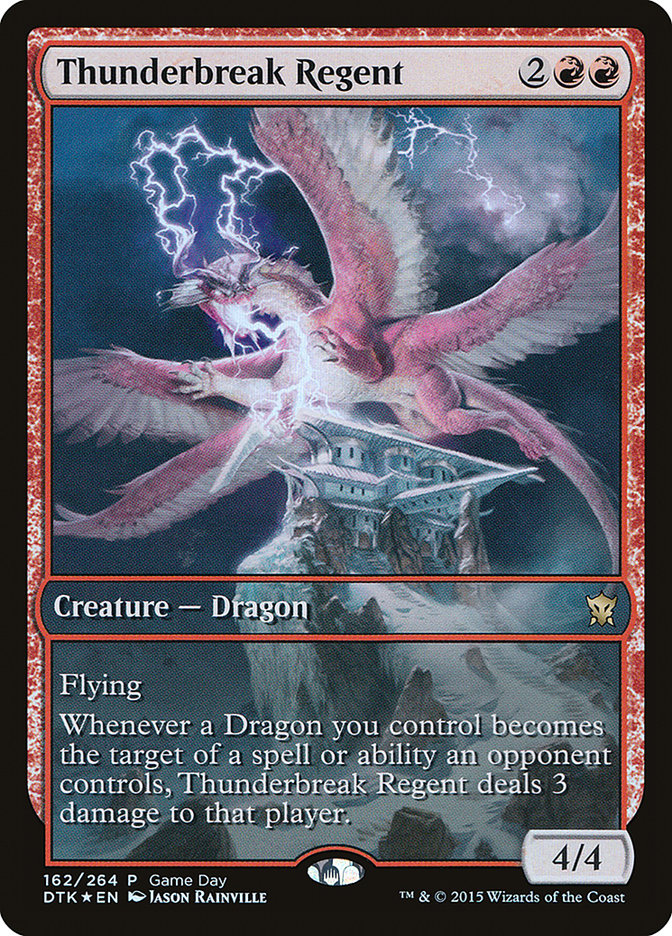 Thunderbreak Regent (Game Day) [Dragons of Tarkir Promos] | Deep Dive Games St. Marys
