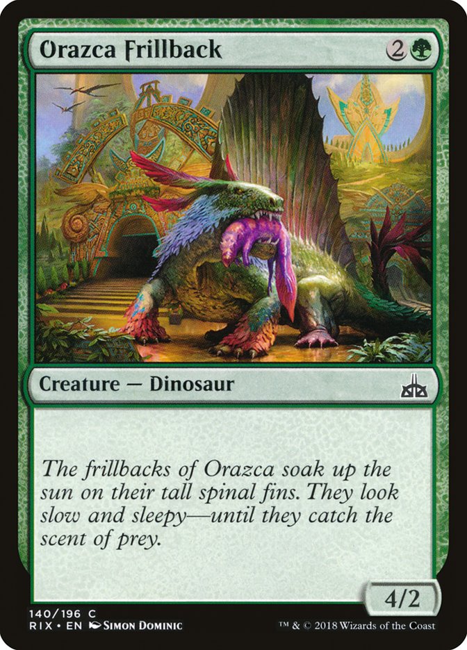 Orazca Frillback [Rivals of Ixalan] | Deep Dive Games St. Marys