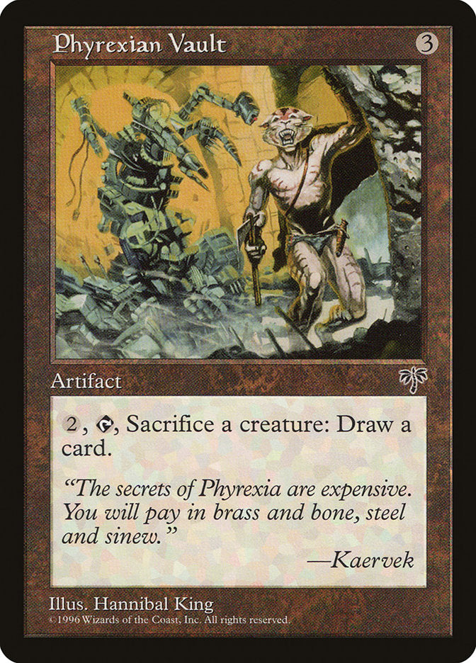 Phyrexian Vault [Mirage] | Deep Dive Games St. Marys