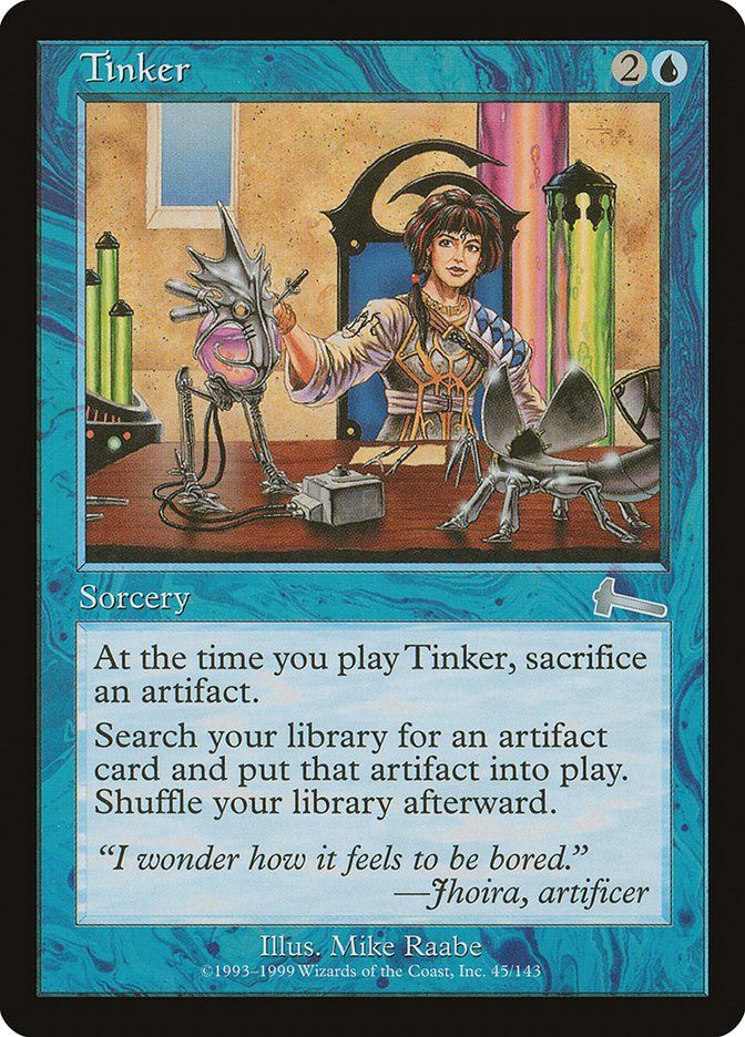 Tinker [Urza's Legacy] | Deep Dive Games St. Marys