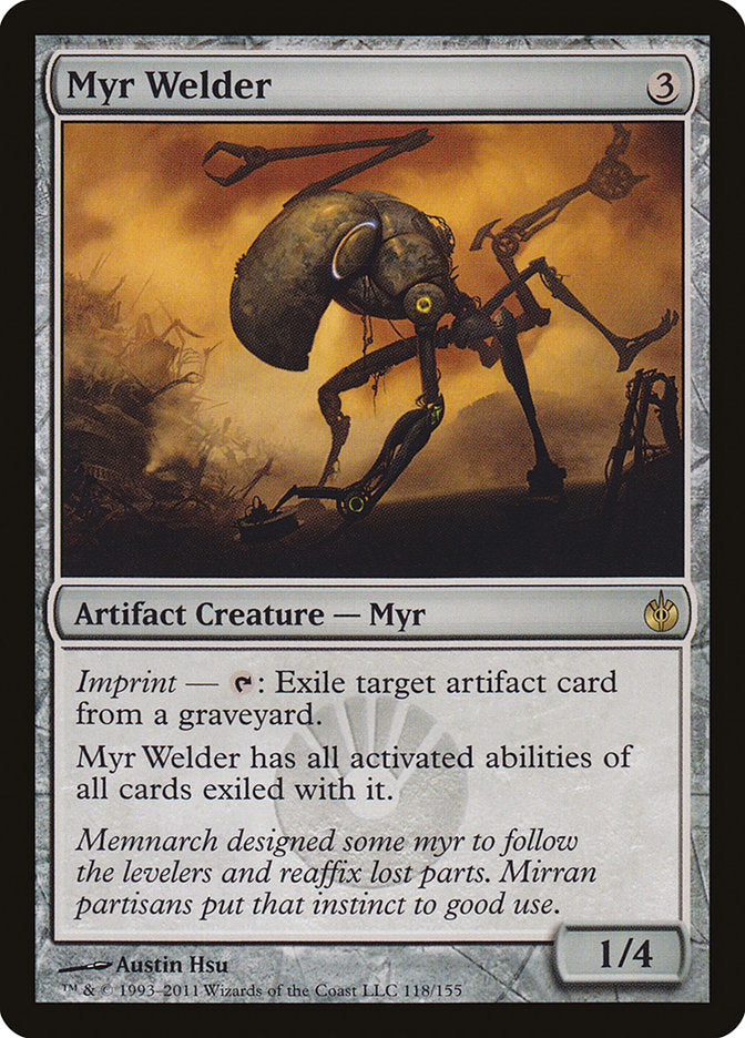 Myr Welder [Mirrodin Besieged] | Deep Dive Games St. Marys