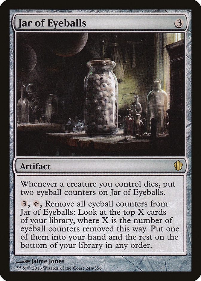 Jar of Eyeballs [Commander 2013] | Deep Dive Games St. Marys
