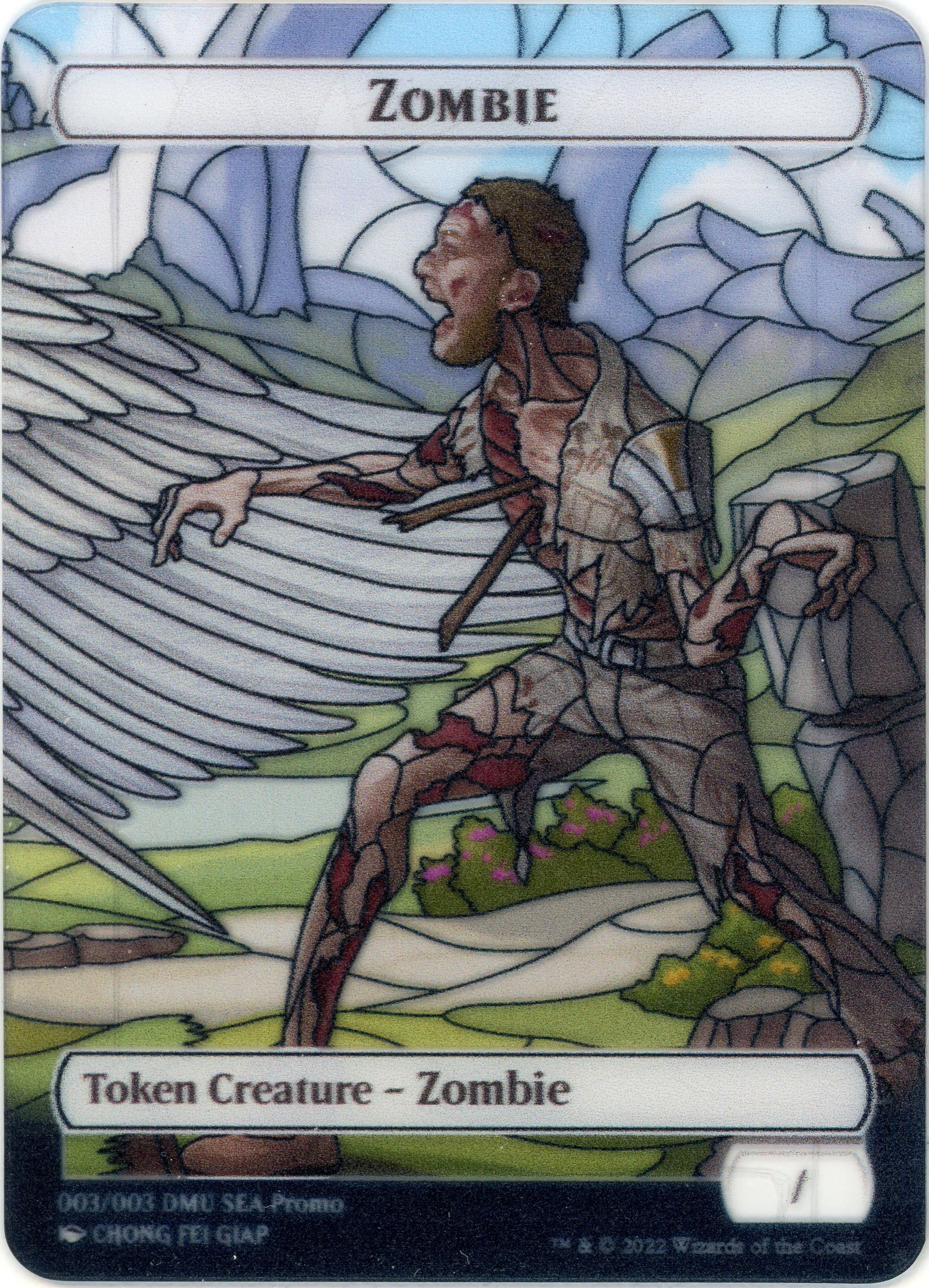 Zombie Token (SEA Exclusive) [Dominaria United Tokens] | Deep Dive Games St. Marys