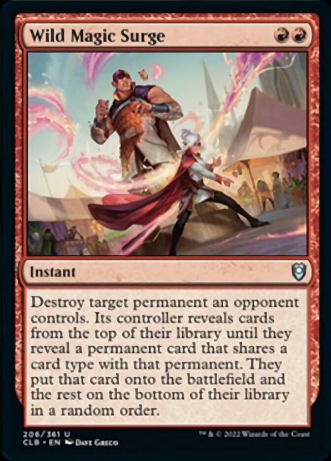 Wild Magic Surge [Commander Legends: Battle for Baldur's Gate] | Deep Dive Games St. Marys