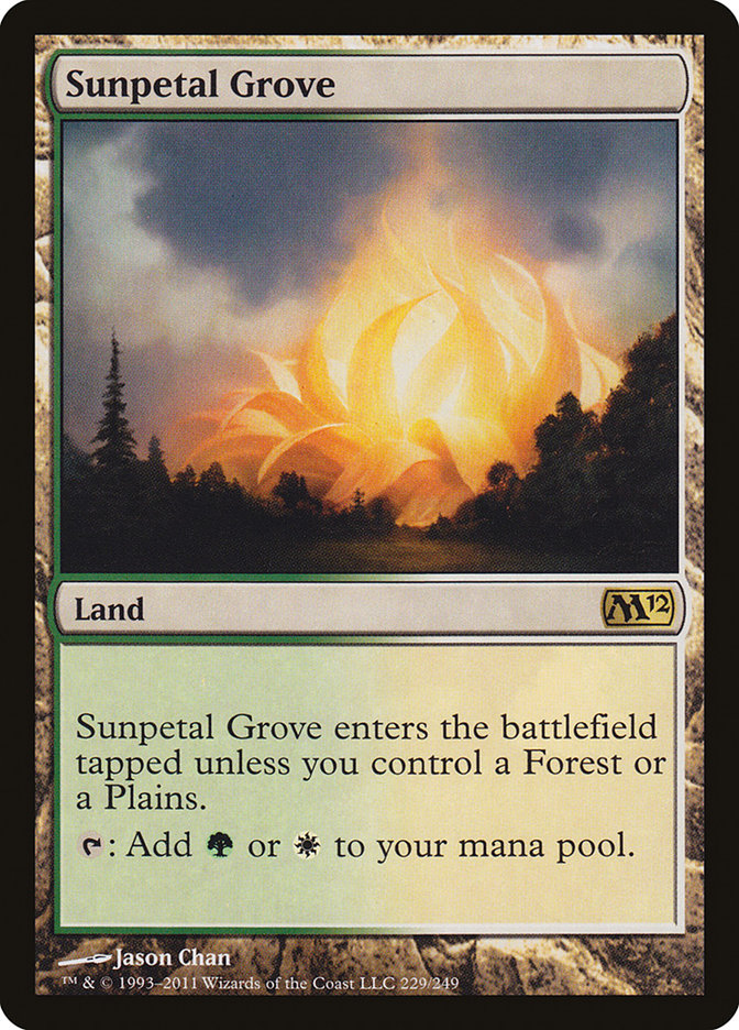 Sunpetal Grove [Magic 2012] | Deep Dive Games St. Marys
