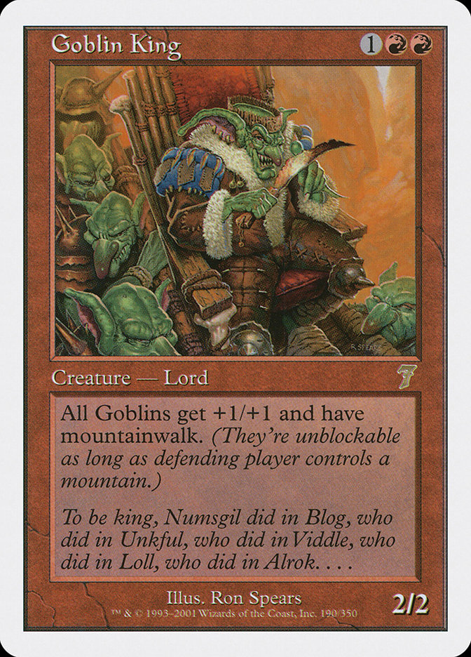 Goblin King [Seventh Edition] | Deep Dive Games St. Marys