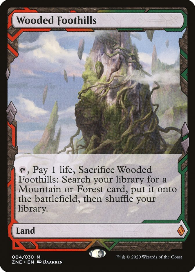 Wooded Foothills (Expeditions) [Zendikar Rising Expeditions] | Deep Dive Games St. Marys
