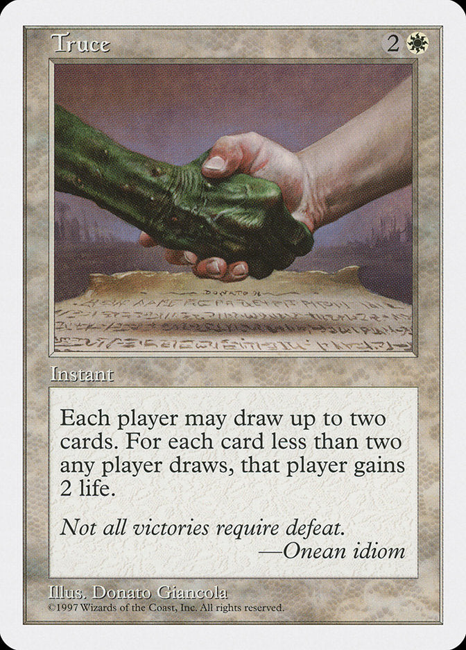 Truce [Fifth Edition] | Deep Dive Games St. Marys