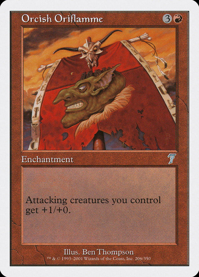 Orcish Oriflamme [Seventh Edition] | Deep Dive Games St. Marys