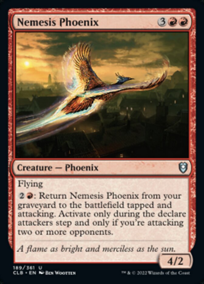 Nemesis Phoenix [Commander Legends: Battle for Baldur's Gate] | Deep Dive Games St. Marys