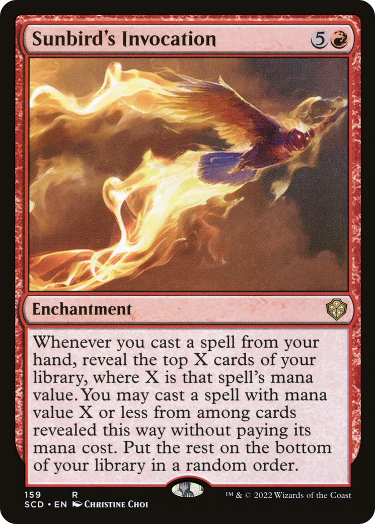 Sunbird's Invocation [Starter Commander Decks] | Deep Dive Games St. Marys