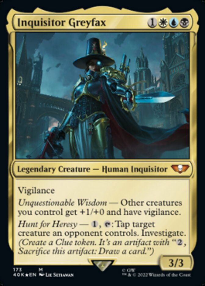 Inquisitor Greyfax (173) [Warhammer 40,000] | Deep Dive Games St. Marys