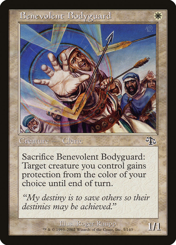 Benevolent Bodyguard [Judgment] | Deep Dive Games St. Marys