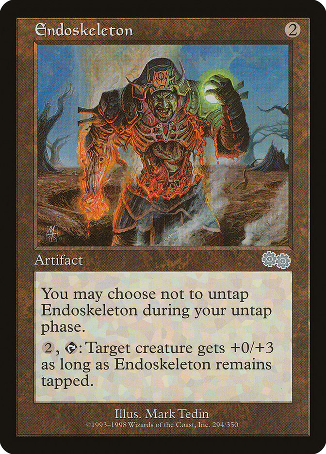 Endoskeleton [Urza's Saga] | Deep Dive Games St. Marys