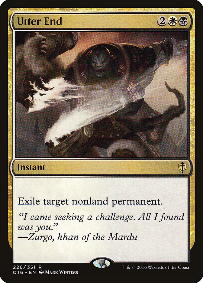 Utter End [Commander 2016] | Deep Dive Games St. Marys