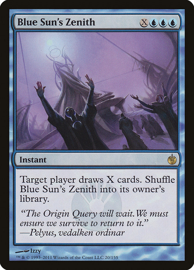 Blue Sun's Zenith [Mirrodin Besieged] | Deep Dive Games St. Marys