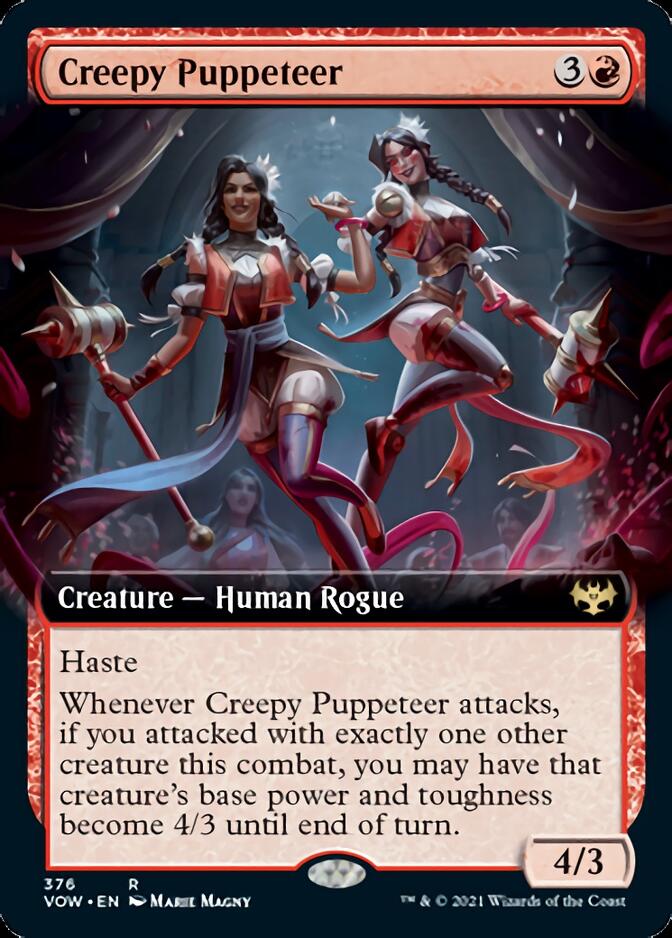 Creepy Puppeteer (Extended Art) [Innistrad: Crimson Vow] | Deep Dive Games St. Marys