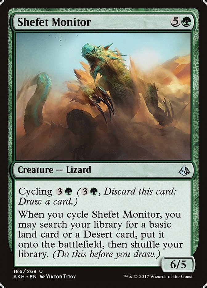 Shefet Monitor [Amonkhet] | Deep Dive Games St. Marys