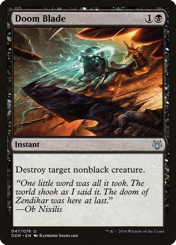 Doom Blade [Duel Decks: Nissa vs. Ob Nixilis] | Deep Dive Games St. Marys